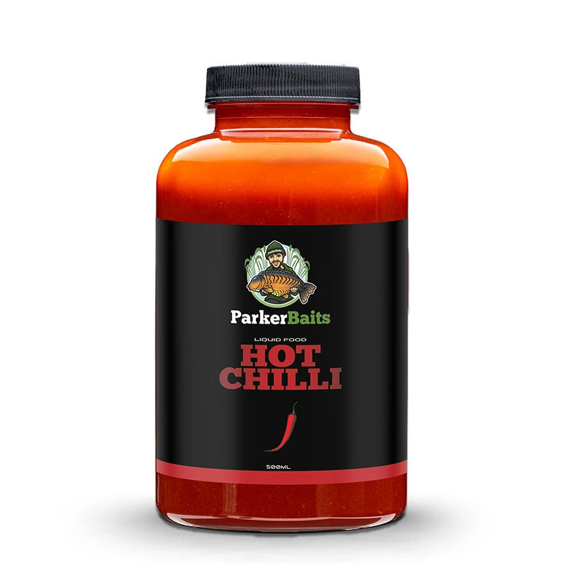 Parker Baits Hot Chilli Liquid Food 500ml